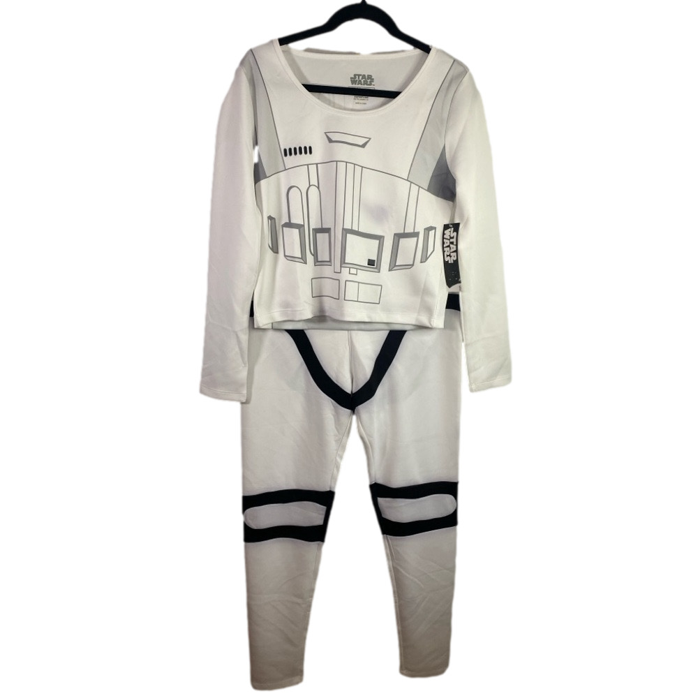 Star Wars White and Black Stormtrooper Pajama Set